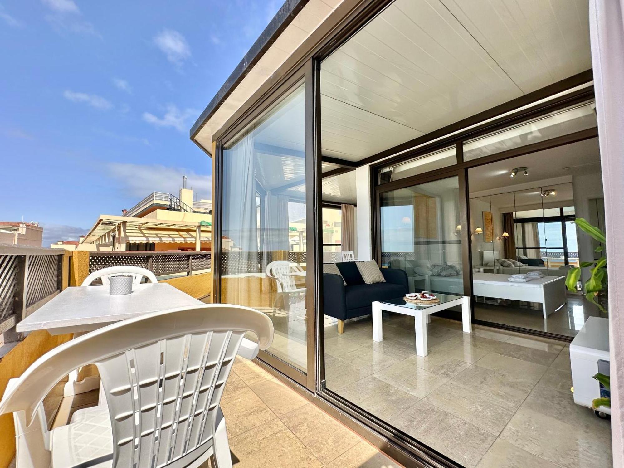 First Line Attic - Adults Only - Apartment Puerto de la Cruz  Luaran gambar